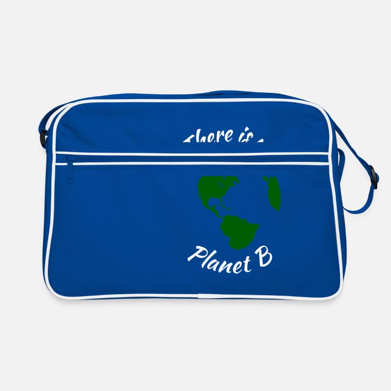 There Is No Planet B | Environmental protection design Retro Bag