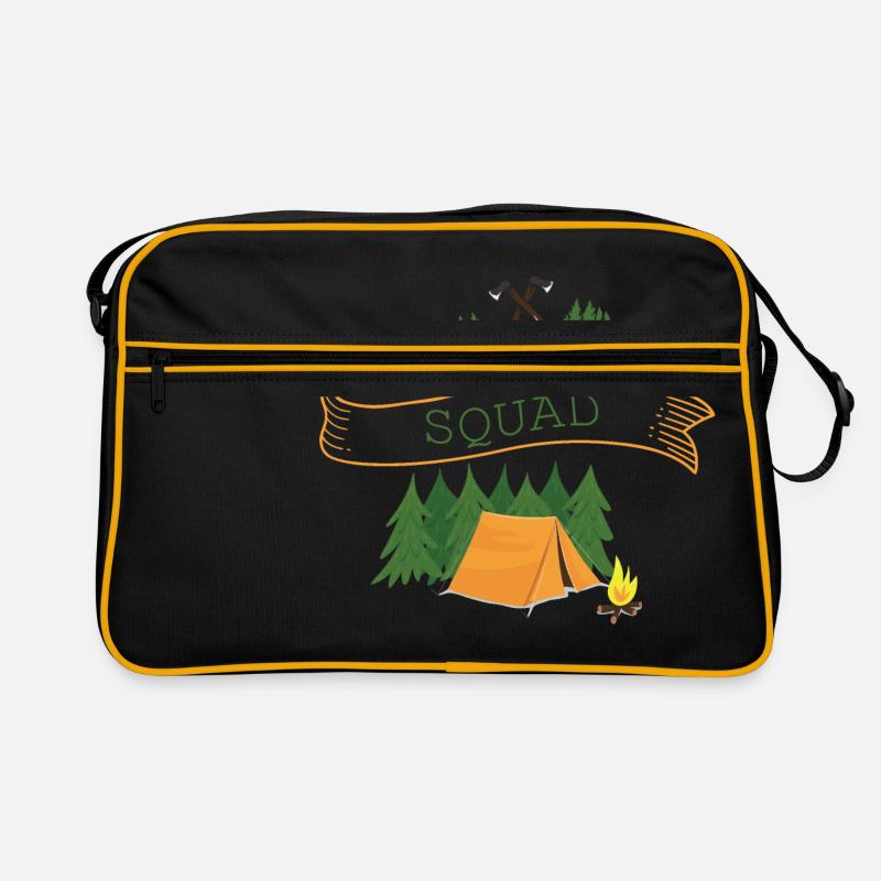 CAMPING SQUAD Équipe Camping Sac Retro