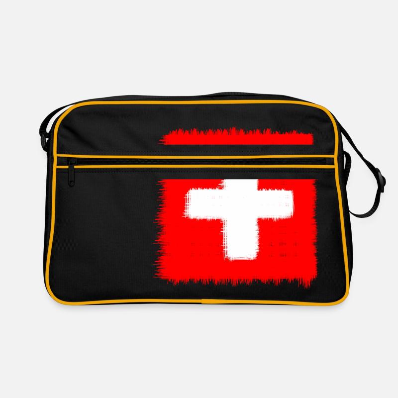 Drapeau suisse Sac Retro