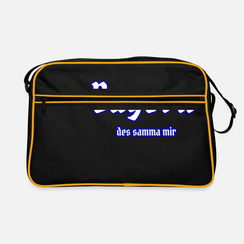Bayern - des samma mir Retro Tasche