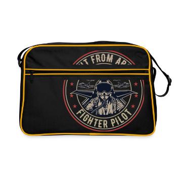 Combats d’Above - Sac Retro - noir/or - Devant
