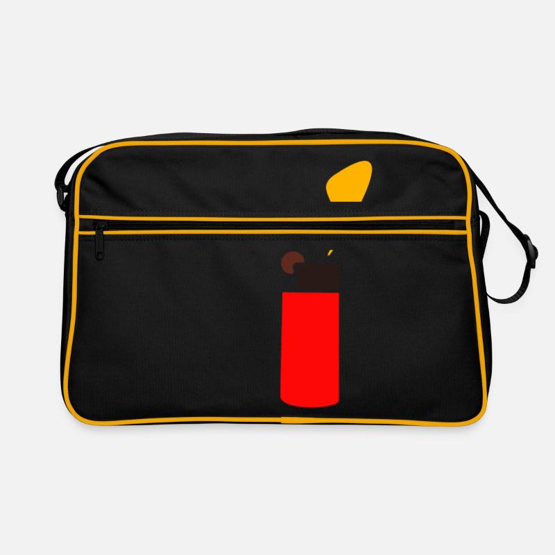 Feuerzeug Design als Geschenkidee Retro Tasche