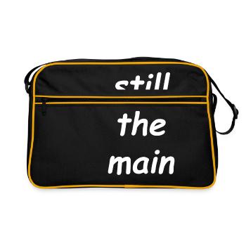 StillTheMain Cadeau HandOfBlood Youtuber Idée - Sac Retro - noir/or - Devant