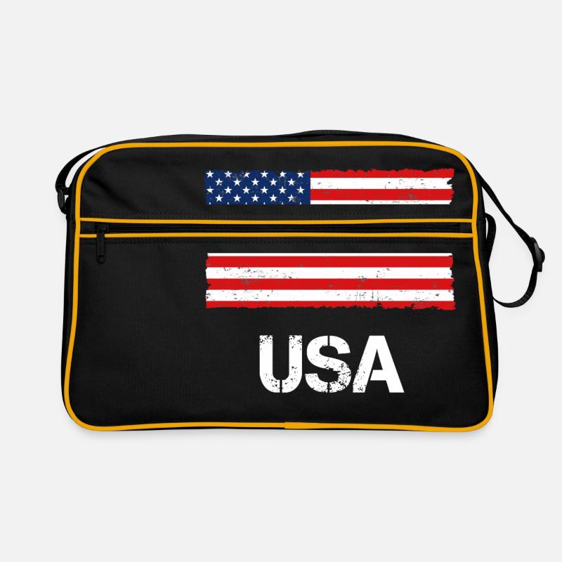 USA Retro Tasche
