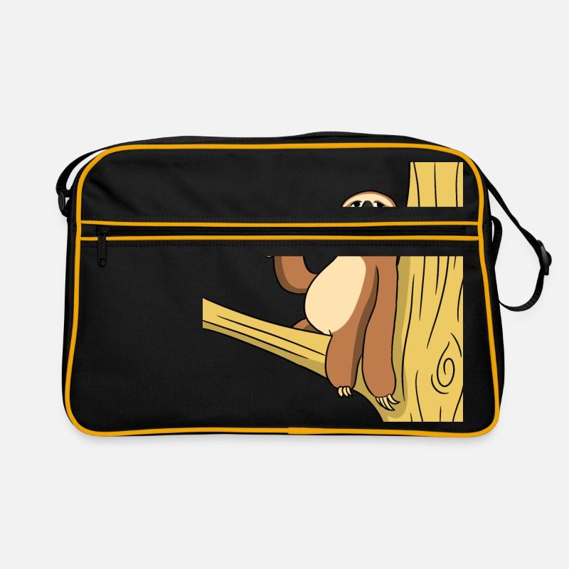 Smoking Sloth Retro Bag