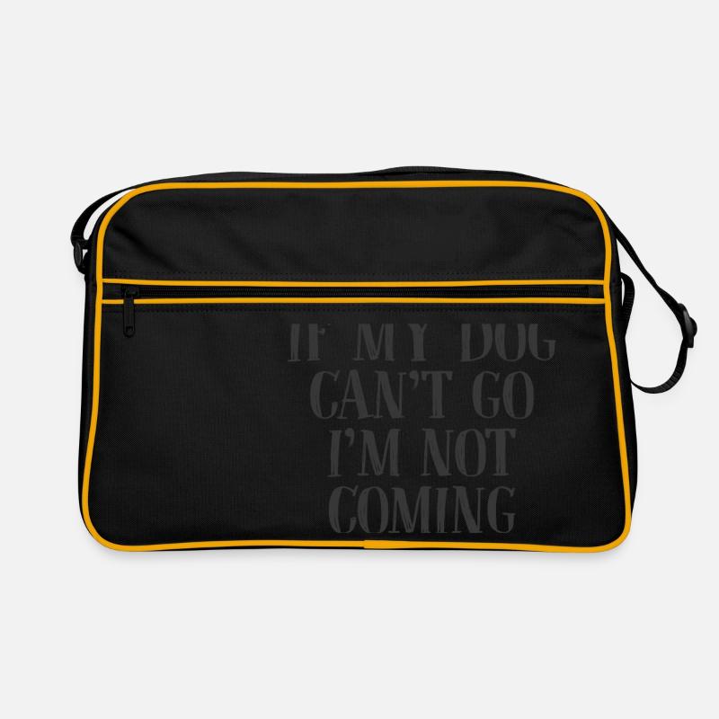 Hundeliebe Hund Hunde Retro Tasche