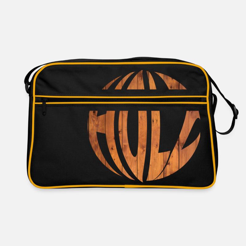 Holz Kugel Holzkugel Retro Tasche