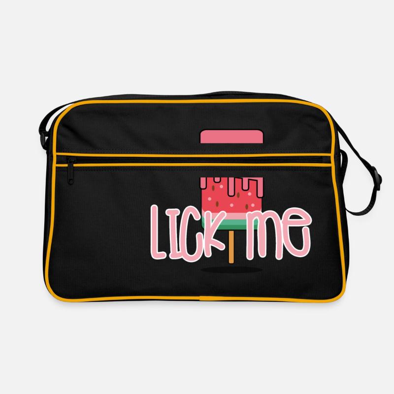 Lick me Retro Tasche