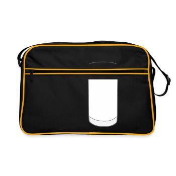 milk - Retro Bag - black/gold - Front