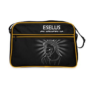 Eselus Christ - Jésus-Christ - Sac Retro - noir/or - Devant