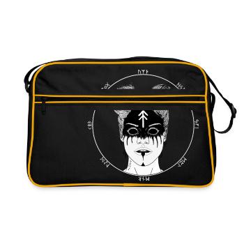 Mia - Retro Bag - black/gold - Front