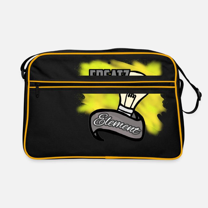 Mir geht ein Licht auf... Idee, Erkenntniss Retro Tasche