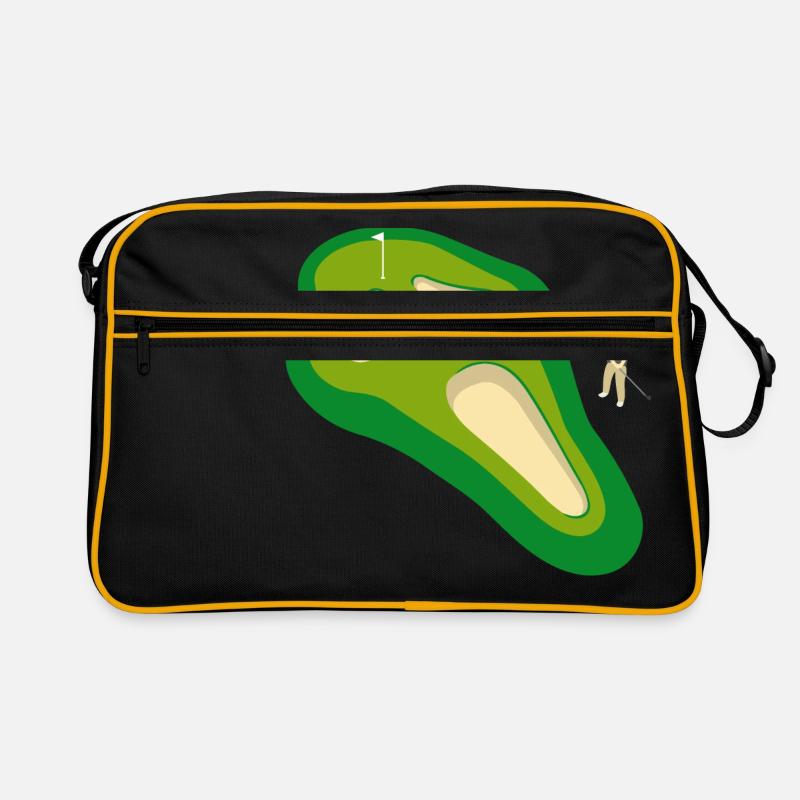 Golf Totenkopf Retro Tasche