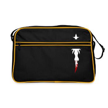 dagger - Retro Bag - black/gold - Front