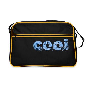 Cool Cool Cool - Retro Bag - black/gold - Front