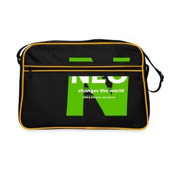 Neo changes the world - Sac Retro - noir/or - Devant