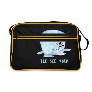 Ice see you! - Retro Bag - black/gold - Front