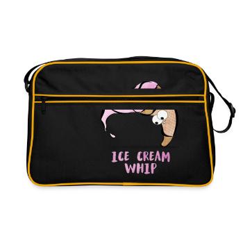 Ice Cream Whip - Retro Bag - black/gold - Front