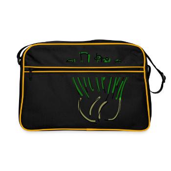 fenouil - Sac Retro - noir/or - Devant