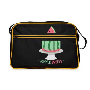 melon - Sac Retro - noir/or - Devant