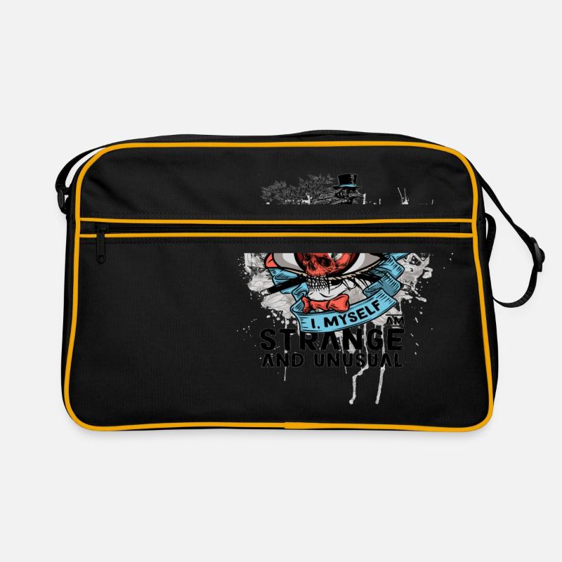 Crâne étrange Sac Retro
