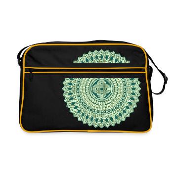 RF326AUK - Sac Retro - noir/or - Devant