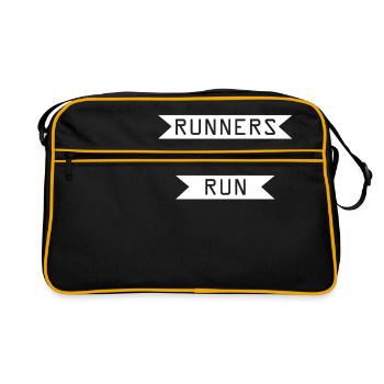 to jog - Retro Bag - black/gold - Front