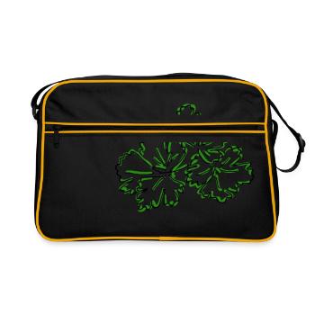 parsley - Retro Bag - black/gold - Front