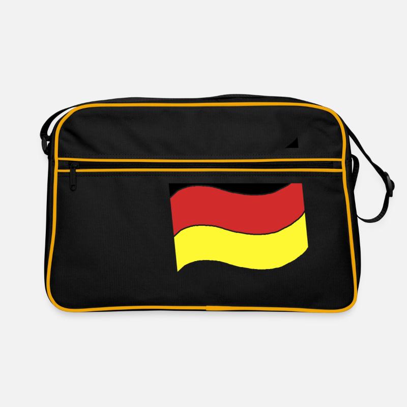 German flag Retro Bag