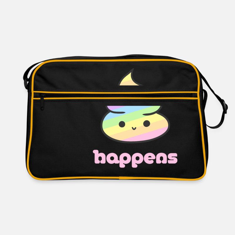Merde arrive Sac Retro