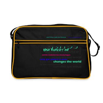 ethos the future of social finance - Sac Retro - noir/or - Devant