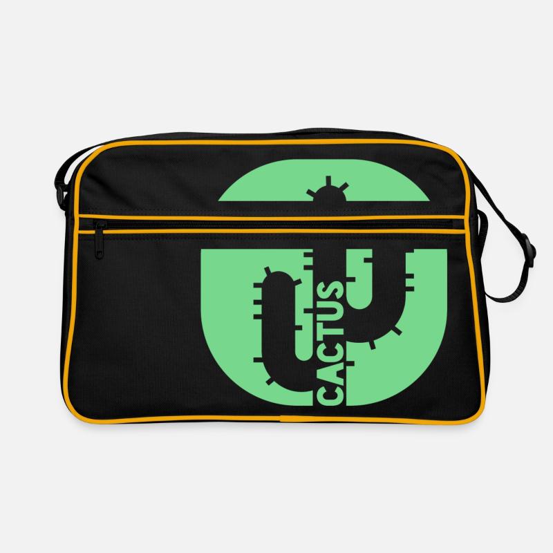 Cactus Green Cool Retro Bag