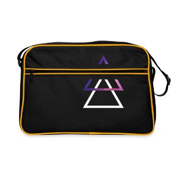 triangle - Retro Bag - black/gold - Front