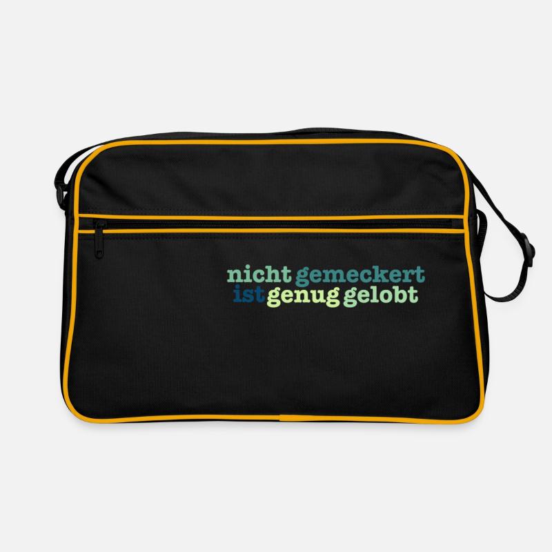 not bitched enough is praised Retro Bag