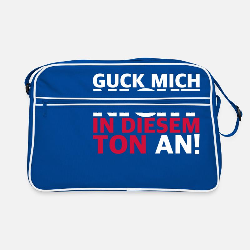 Ne me regarde pas dans ce ton! Sac Retro