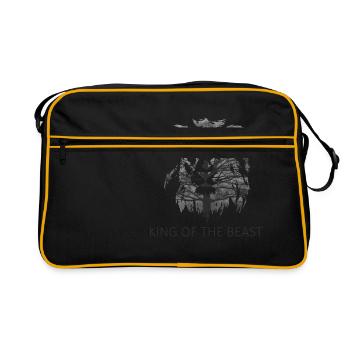 Le roi - Sac Retro - noir/or - Devant