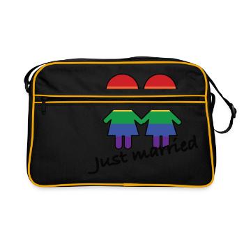Women's wedding 2 - Retro Bag - black/gold - Front