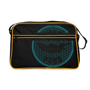 Born to fish - Born to fish - Retro Bag - black/gold - Front