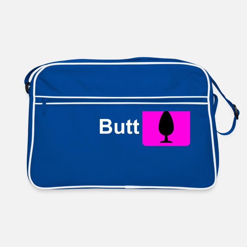 Butt Plug Icône Rose Sac Retro
