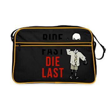 Ride Fast La charge - Sac Retro - noir/or - Devant