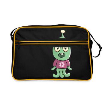 étranger - Sac Retro - noir/or - Devant