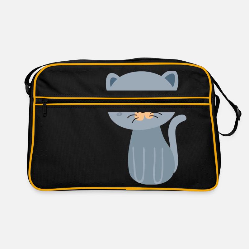 Katze Katze Katze Retro Tasche