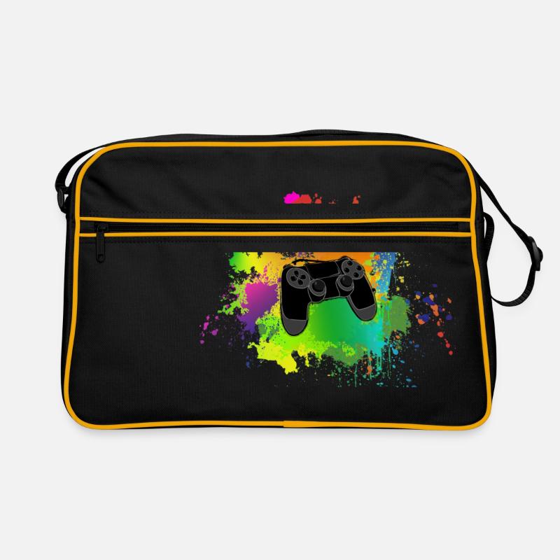 Controller color splash Colorful gaming gift idea Retro Bag