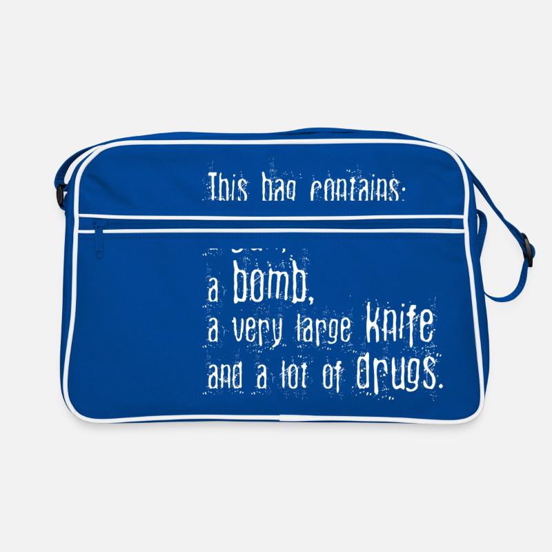 Beutel Lustige Witzige Coole Sprüche Retro Tasche