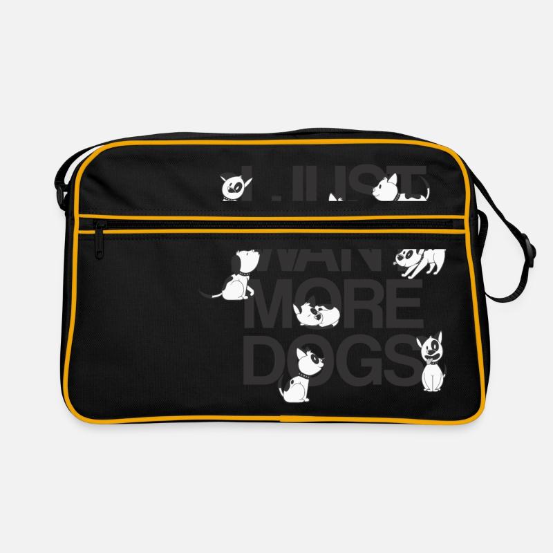 Plus de chiens Sac Retro