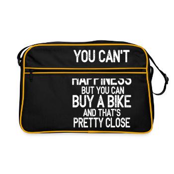 Motorcycle saying saying - Retro Bag - black/gold - Front
