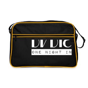 une nuit à paris - Sac Retro - noir/or - Devant