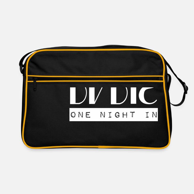 one night in paris Retro Bag