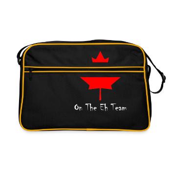 On The Eh Team - Canada - Retro Bag - black/gold - Front