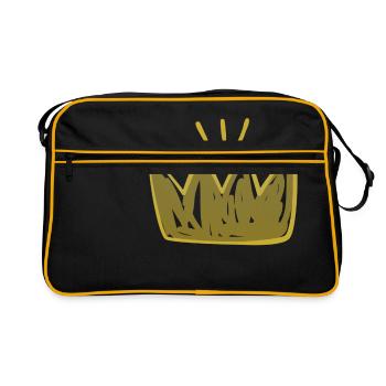 Couronne continentale gold 3 - Sac Retro - noir/or - Devant